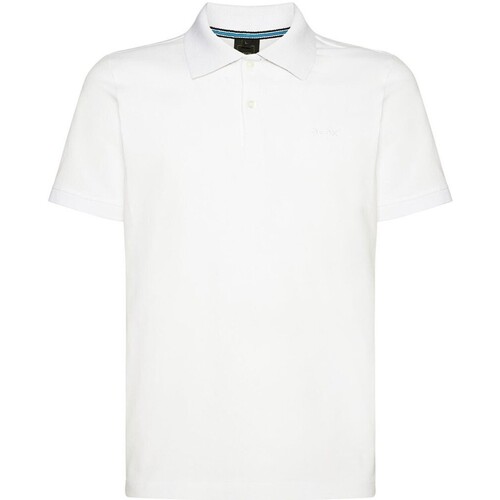 Vêtements Homme Polos manches courtes Geox  Blanc