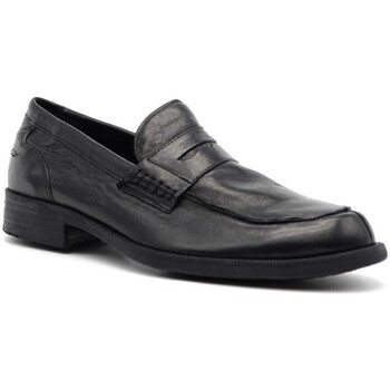 Chaussures Homme Mocassins Antica Cuoieria mocassino college Noir