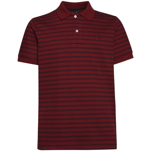 Vêtements Homme Polos manches courtes Geox M Sustainable polo Rouge