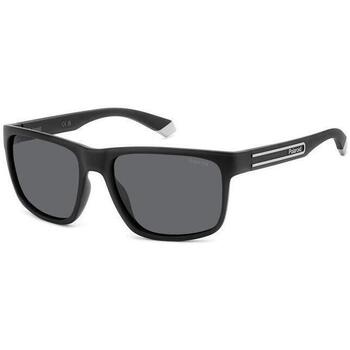 Montres & Bijoux Homme Lunettes de soleil Polaroid PLD 2157/S Lunettes de soleil, Noir/Gris, 57 mm Noir