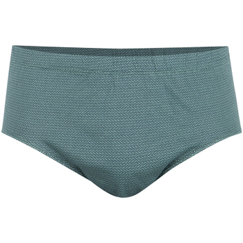 Sous-vêtements Homme Slips Eminence Slip taille haute fermé homme Coton mercerisé Vert