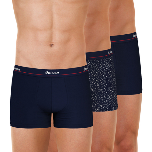 Sous-vêtements Homme Boxers Eminence Lot de 3 boxers homme Edition limitée Chic In The City Bleu