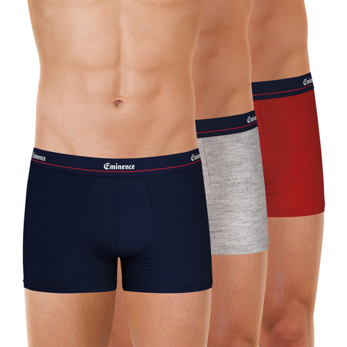 Sous-vêtements Homme Boxers Eminence Lot de 3 boxers homme Edition limitée Chic In The City Gris