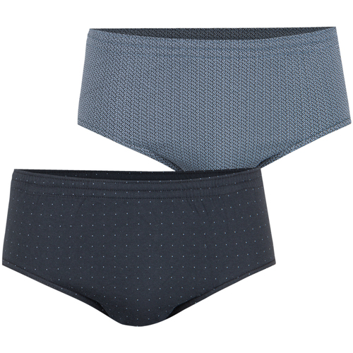 Sous-vêtements Homme Slips Eminence Lot de 2 slips homme taille haute fermé Motif Gris