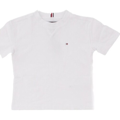 Vêtements Garçon T-shirts manches courtes Tommy Hilfiger KB0KB08575 Blanc