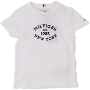 Vêtements Garçon T-shirts manches courtes Tommy Hilfiger KB0KB08658 Blanc