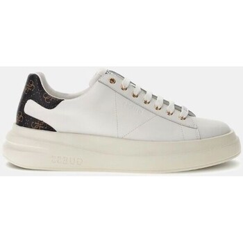 Chaussures Homme Baskets basses Guess ELBA FMPVIB LEA12 Blanc