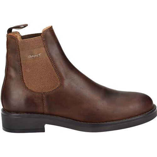 Chaussures Homme Boots Gant Bottines Marron