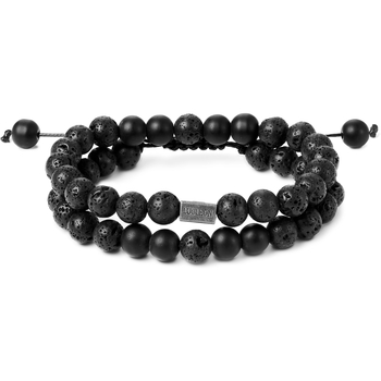 Montres & Bijoux Homme Bracelets Lucleon Naturalis Noir