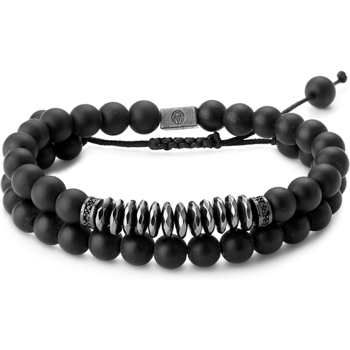 Montres & Bijoux Homme Bracelets Lucleon Naturalis Noir