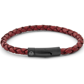 Montres & Bijoux Homme Bracelets Lucleon George Rouge