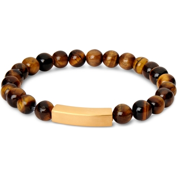 Montres & Bijoux Homme Bracelets Lucleon  Marron