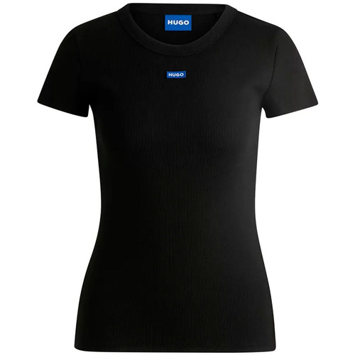 Vêtements Femme T-shirts manches courtes BOSS Easy B Noir