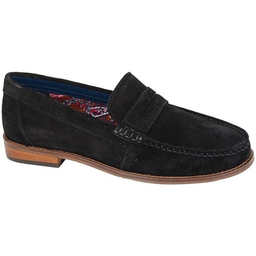 Chaussures Homme Mocassins Roamers DF2431 Noir