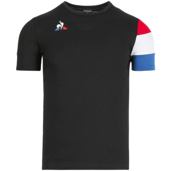 Vêtements Homme T-shirts manches courtes Le Coq Sportif Tennis n2 Noir