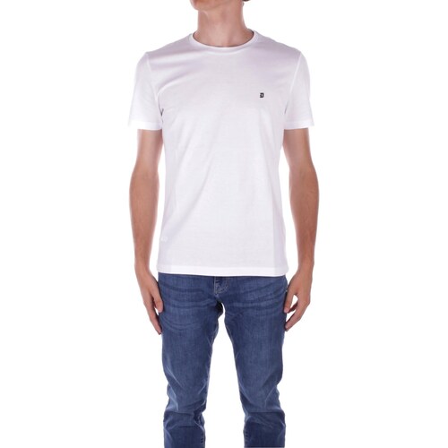 Vêtements Homme T-shirts manches courtes Dondup US198 JF0271U Blanc