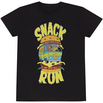 Vêtements T-shirts & Polos Scooby Doo Snack Run Noir