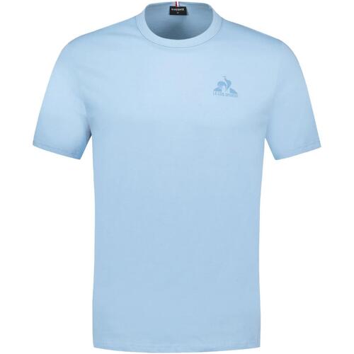 Vêtements Homme T-shirts manches courtes Le Coq Sportif Monochrome tee ss n3 m baltic sea Bleu