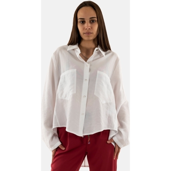 Vêtements Femme Chemises / Chemisiers Please c0tt Blanc