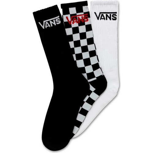 Sous-vêtements Chaussettes Vans MN CLASSIC CREW (9.5-13, 3PK) Noir