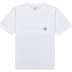 Vêtements Homme Chemises manches courtes Element BASIC POCKET LABEL SS Blanc