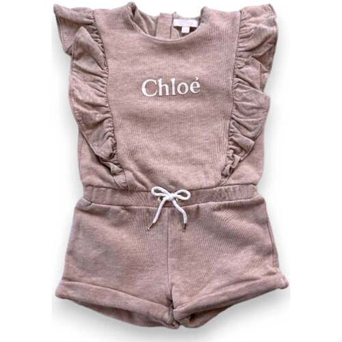 Vêtements Fille Ensembles enfant Chloe Combi-short marron imprimé 