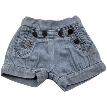 Vêtements Enfant Pantalons Chloe Short en jean - 6 mois Bleu