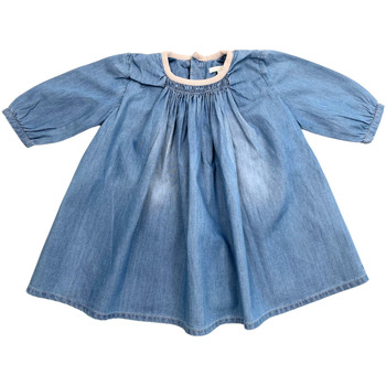 Vêtements Fille Robes Chloe Robe effet jean - 6 mois Bleu