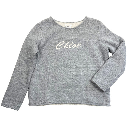 Vêtements Fille Pulls Chloe Pull gris 