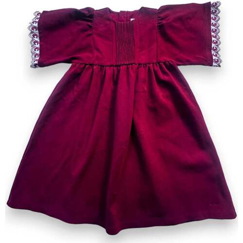 Vêtements Fille Robes Chloe Robe rouge volantée - 8 ans Rouge