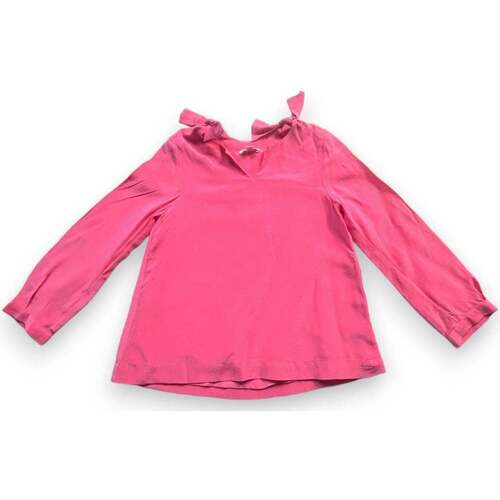 Vêtements Fille T-shirts & Polos Chloe Blouse rose fluide - 4 ans Rose