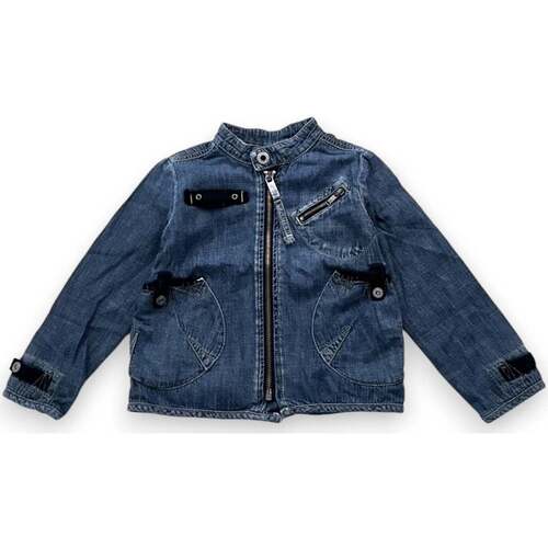 Vêtements Fille Manteaux Diesel Veste en jean - 6 ans Bleu