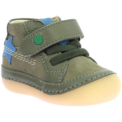 Chaussures Garçon Boots Kickers Sokistic Vert