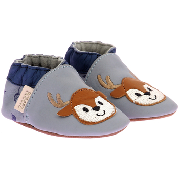 Chaussures Garçon Chaussons bébés Robeez Deerboy Bleu