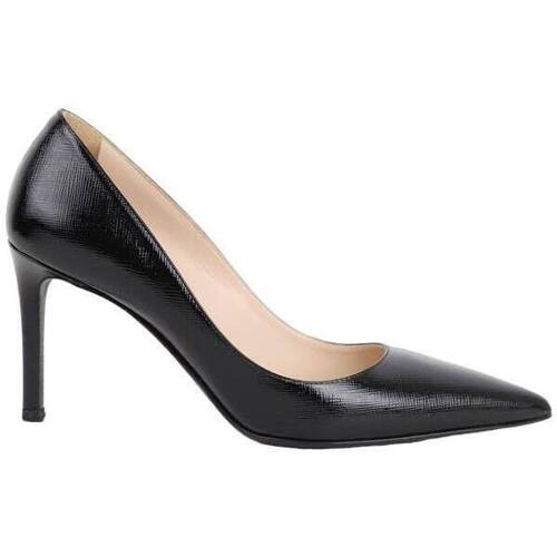 Chaussures Femme Escarpins Prada Talons en cuir verni Noir