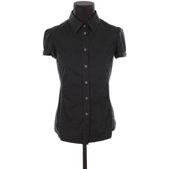 Vêtements Femme Chemises / Chemisiers Prada Chemise manches courtes en coton Noir