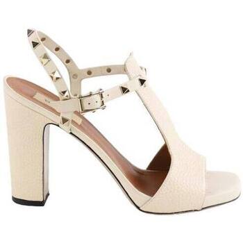 Chaussures Femme Escarpins Valentino Talons en cuir Beige