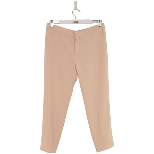 Vêtements Femme Pantalons Chloe Pantalon en soie Beige