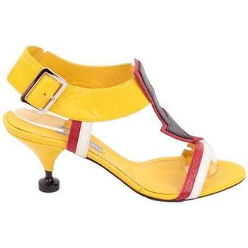 Chaussures Femme Escarpins Prada Talons en cuir Jaune