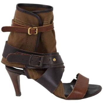 Chaussures Femme Escarpins Chloe Talons en cuir Marron