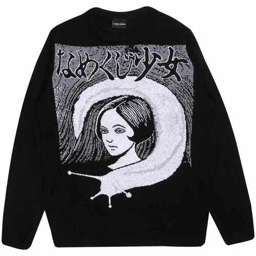 Vêtements Sweats Junji-Ito Slug Girl Noir