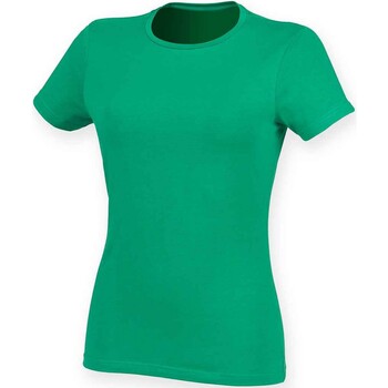 Vêtements Femme T-shirts manches longues Sf Feel Good Vert