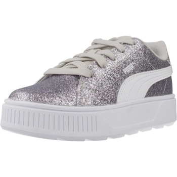 Chaussures Fille Baskets mode Puma KARMEN GLITZ PS Gris