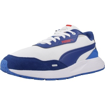 Chaussures Homme Baskets mode Puma RUNTAMED Blanc