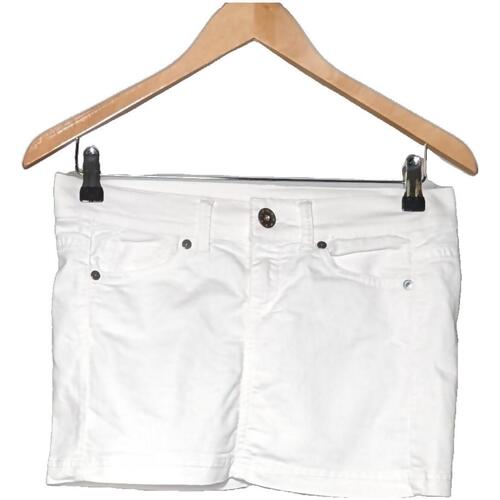 Vêtements Femme Shorts / Bermudas Benetton short  40 - T3 - L Blanc Blanc