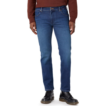 Vêtements Jeans Wrangler Jean  GREENSBORO Greenfuzz Bleu