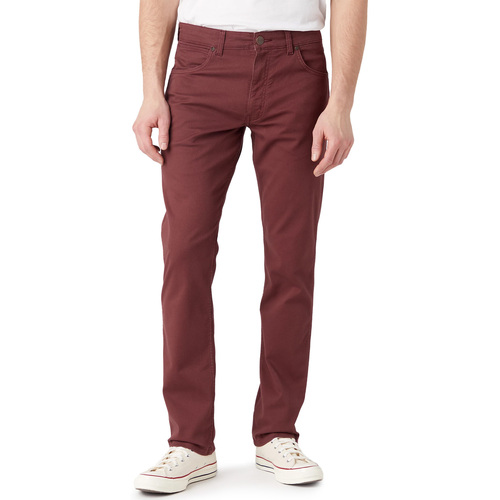 Vêtements Pantalons Wrangler Pantalon  GREENSBORO Bordeaux Rouge