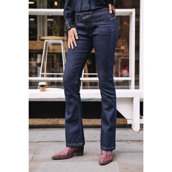 Vêtements Femme Pantalons Freeman T.Porter Jean  PORTER BETSY Bokken Bleu