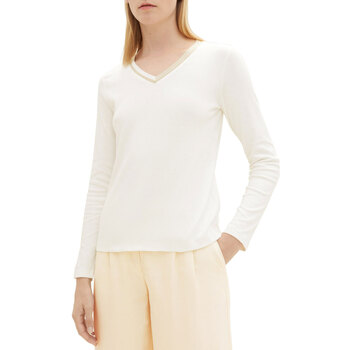 Tom Tailor Tee-shirt femme  Whisper White