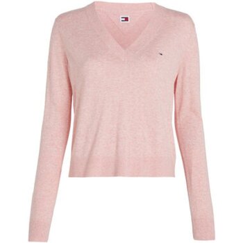 Vêtements Femme Pulls Tommy Jeans DW0DW18670 Rose